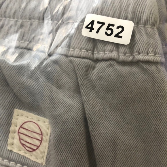 Marine Layer Saturday Jogger Pants Drawstring Waist Slim Fit Light Grey NWT L - Picture 8 of 10